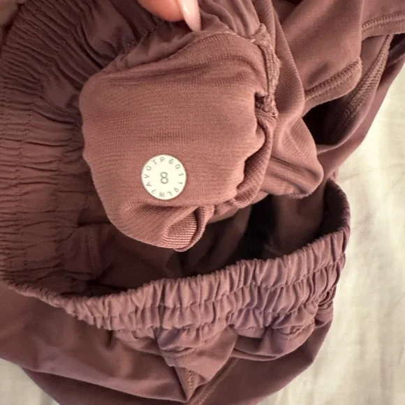 Lululemon Athletica Women's Mauve Shorts - Picture 6 of 9
